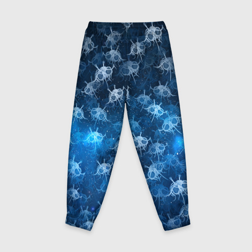 Детские брюки 3D с принтом Летающие макаронные монстры - картинка 2 Детские брюки 3D Летающие макаронные монстры - фото 2