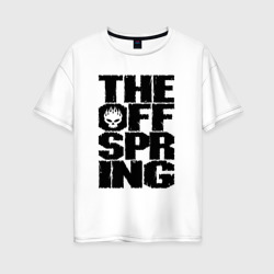 Женская футболка хлопок Oversize The Offspring