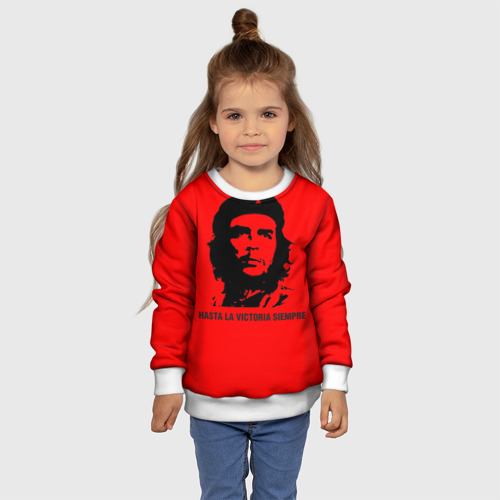 Детский свитшот 3D Che Guevara Эрнесто Че Гевара, цвет 3D печать - фото 7