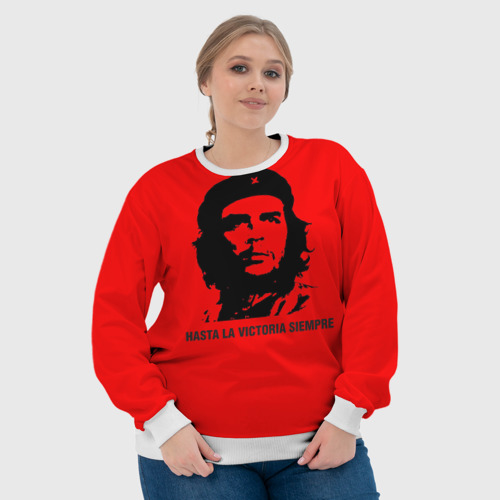 Женский свитшот 3D Che Guevara Эрнесто Че Гевара, цвет 3D печать - фото 6