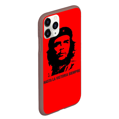 Чехол для iPhone 11 Pro Max матовый Che Guevara Эрнесто Че Гевара, цвет коричневый - фото 3