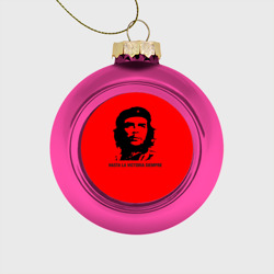 Стеклянный ёлочный шар Che Guevara Эрнесто Че Гевара