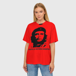 Женская футболка oversize 3D Che Guevara Эрнесто Че Гевара - фото 2