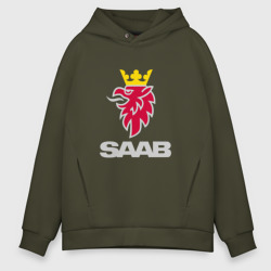 Мужское худи Oversize хлопок Saab