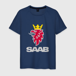 Saab – Футболка из хлопка с принтом купить со скидкой в -20%