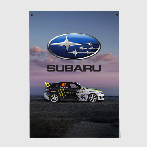 Постер SUBARU