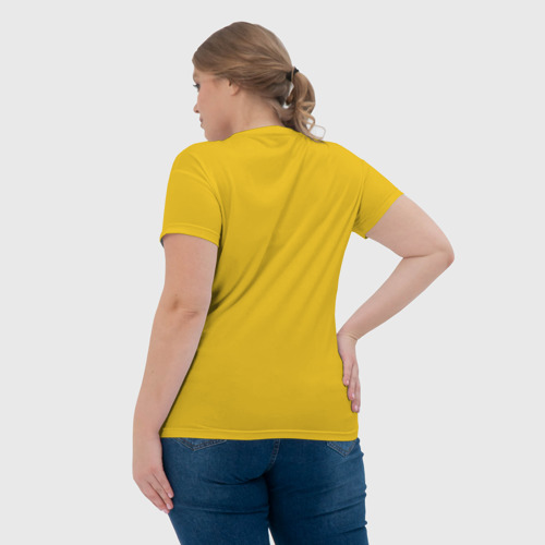 Женская футболка 3D Simpsons Lemon Face, цвет 3D печать - фото 7