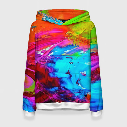 Женская толстовка 3D Tie-dye