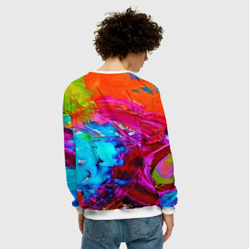 Мужской свитшот 3D Tie-dye - фото 4