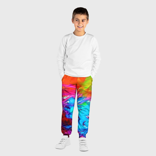 Детские брюки 3D Tie-dye, цвет 3D печать - фото 4