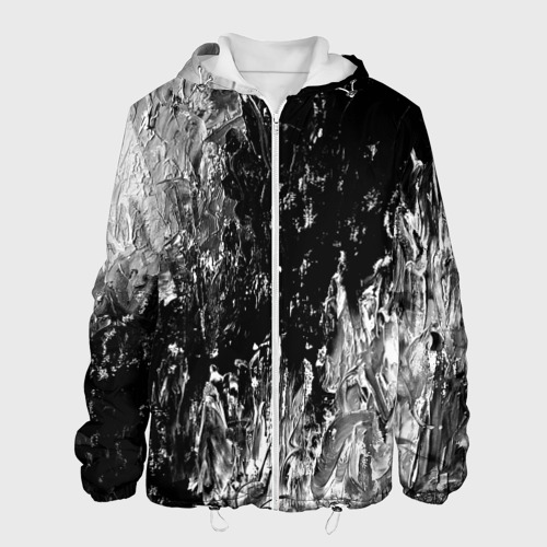 Мужская куртка 3D Gray&black, цвет 3D печать