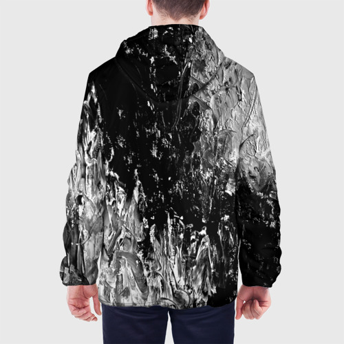 Мужская куртка 3D Gray&black, цвет 3D печать - фото 5
