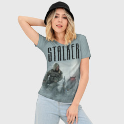 Женская футболка 3D Slim Stalker - фото 2