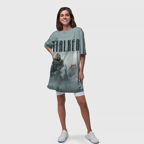 Платье-футболка 3D Stalker, цвет 3D печать - фото 5
