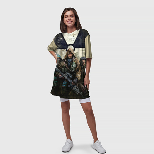 Платье-футболка 3D Stalker, цвет 3D печать - фото 5