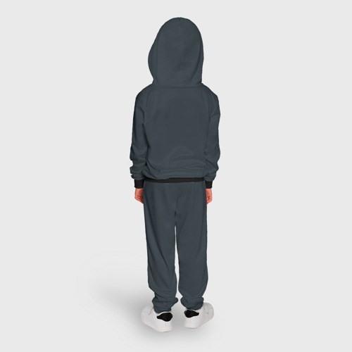 Детский костюм с толстовкой 3D Stalker, цвет черный - фото 4