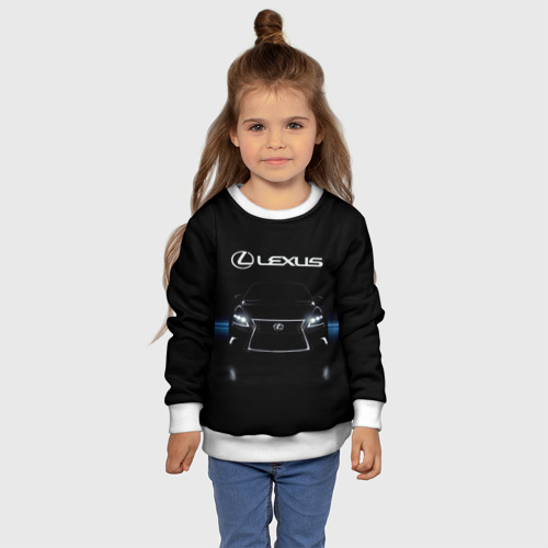 Детский свитшот 3D Lexus, цвет 3D печать - фото 7