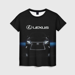 Женская футболка 3D Lexus