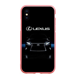 Чехол для iPhone XS Max матовый Lexus