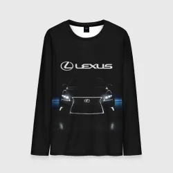 Мужской лонгслив 3D Lexus