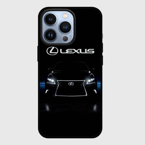 Чехол для iPhone 13 Pro Lexus, цвет черный