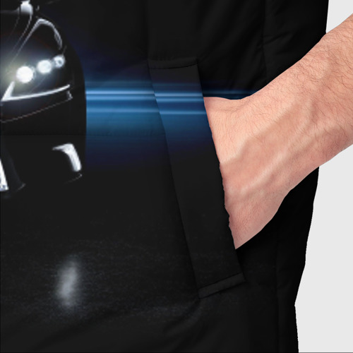 Мужской жилет утепленный 3D Lexus, цвет черный - фото 6