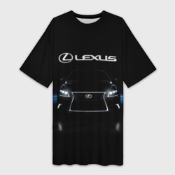 Платье-футболка 3D Lexus