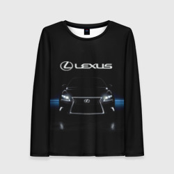 Женский лонгслив 3D Lexus