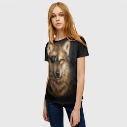 Женская футболка 3D Морской волк - фото 2