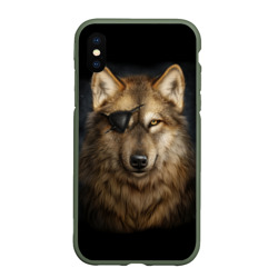 Чехол для iPhone XS Max матовый Морской волк