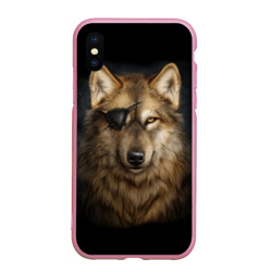 Чехол для iPhone XS Max матовый Морской волк