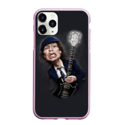 Чехол для iPhone 11 Pro Max матовый AC/DC