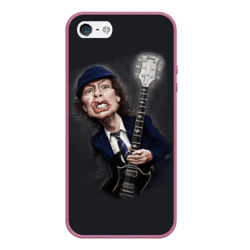 Чехол для iPhone 5/5S матовый AC/DC