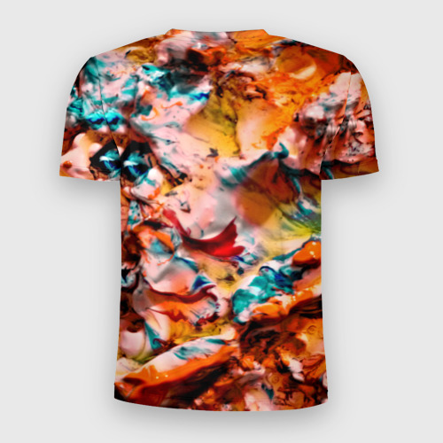 Мужская футболка 3D Slim Tie-Dye, цвет 3D печать - фото 2