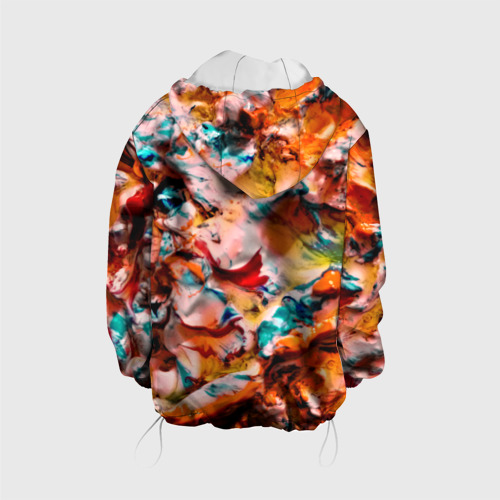 Детская куртка 3D Tie-Dye, цвет белый - фото 2