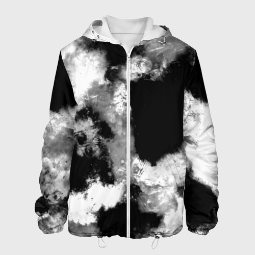 Мужская куртка 3D Black and White color, цвет 3D печать