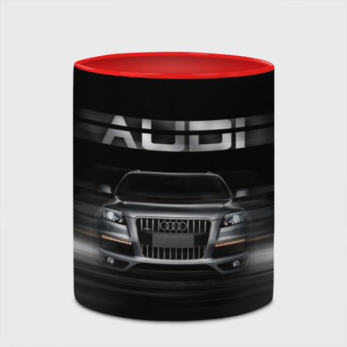 Кружка с полной запечаткой Audi Q7 скорость - фото 4