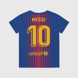 Детская футболка 3D Лионель Месси - 10