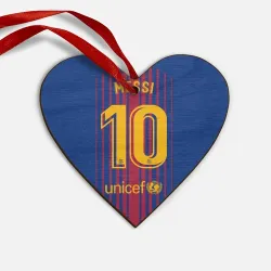 Деревянная игрушка Сердце Лионель Месси - 10