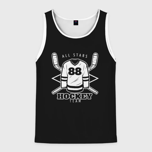 Мужская майка 3D Hockey Team, цвет 3D печать