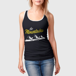 Женская майка 3D Горы зовут - фото 2