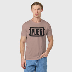 Мужская футболка хлопок PUBG Логотип игры - фото 2