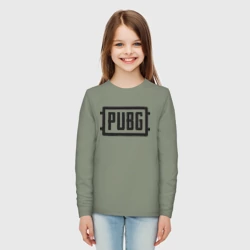 Детский лонгслив хлопок PUBG Логотип игры - фото 2