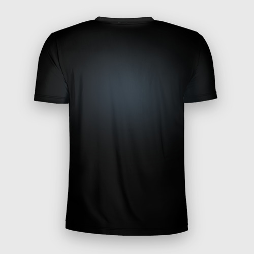 Мужская футболка 3D Slim Black, цвет 3D печать - фото 2
