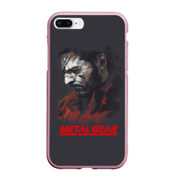 Чехол для iPhone 7Plus/8 Plus матовый Metal Gear Solid