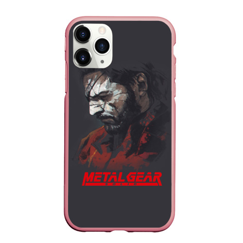 Чехол для iPhone 11 Pro Max матовый Metal Gear Solid, цвет баблгам