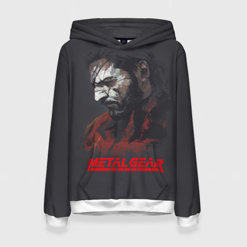 Женская толстовка 3D Metal Gear Solid, цвет 3D печать