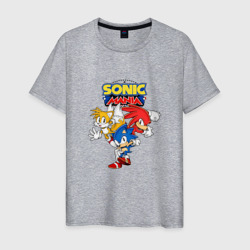 Мужская футболка хлопок Sonic Mania