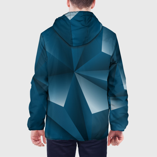 Мужская куртка 3D 3d triangles, цвет 3D печать - фото 5