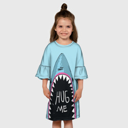 Детское платье 3D Обними Меня Акула - фото 2